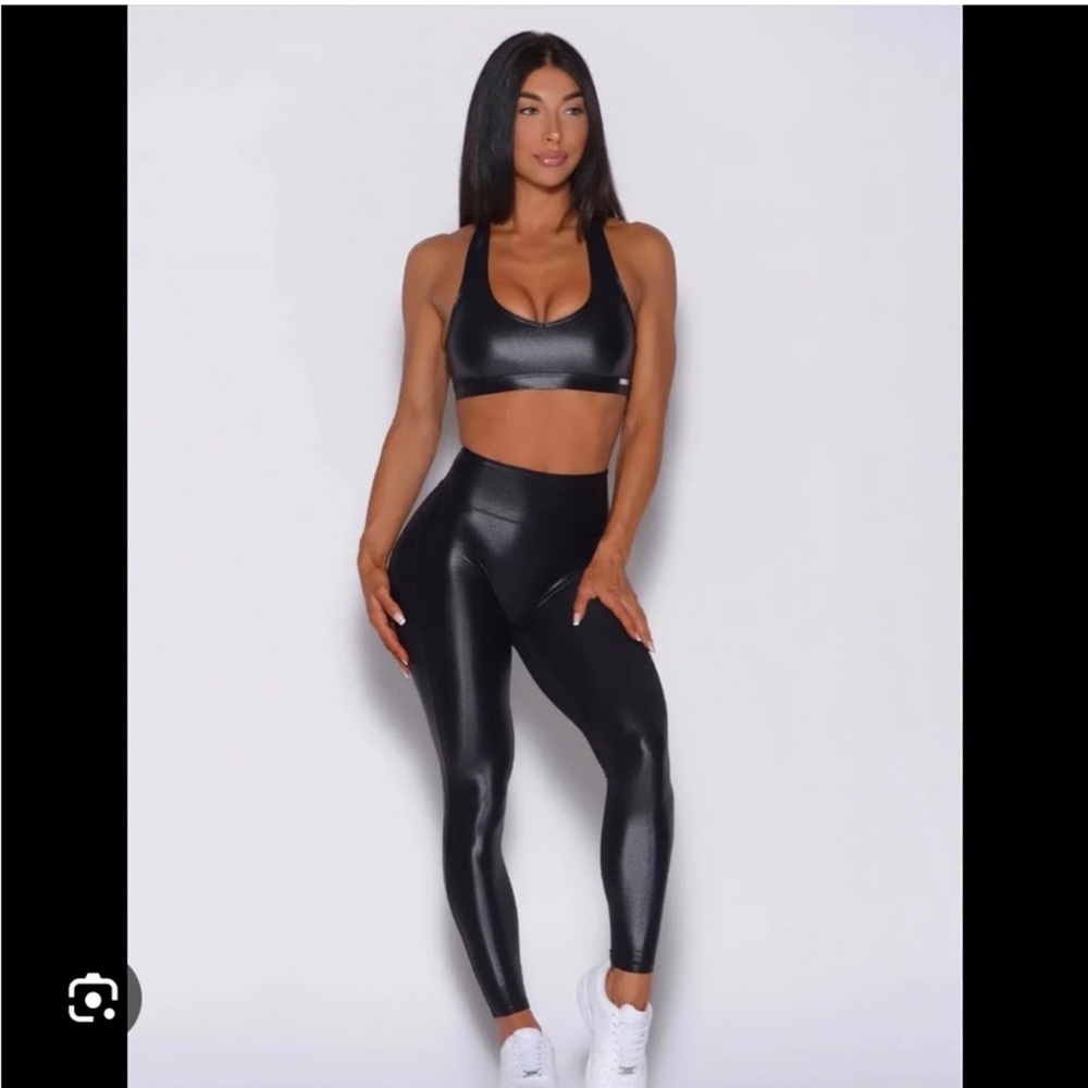 Bombshell Sportswear Glossy black leggings
